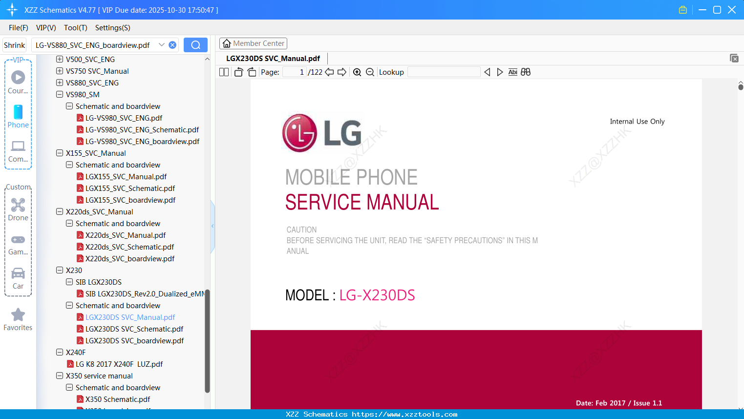 LGX230DS SVC_Manual